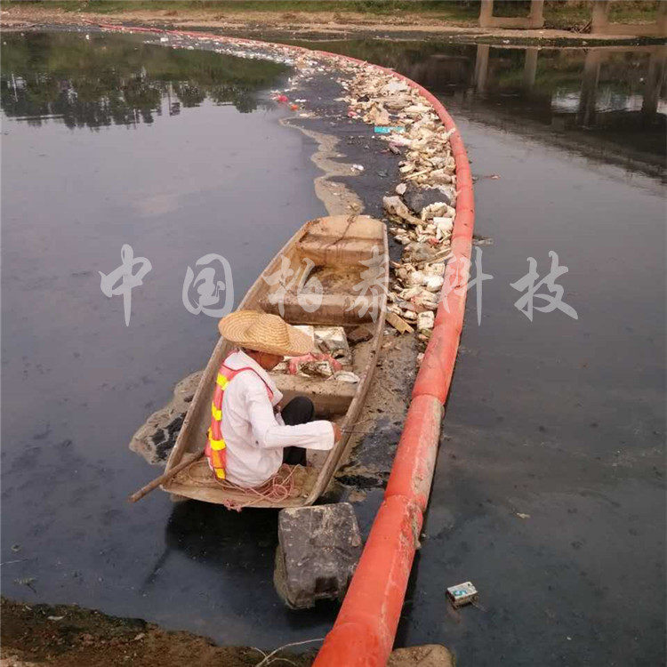 河道攔污格柵浮筒 300*800水面攔污滾筒價格示例圖1