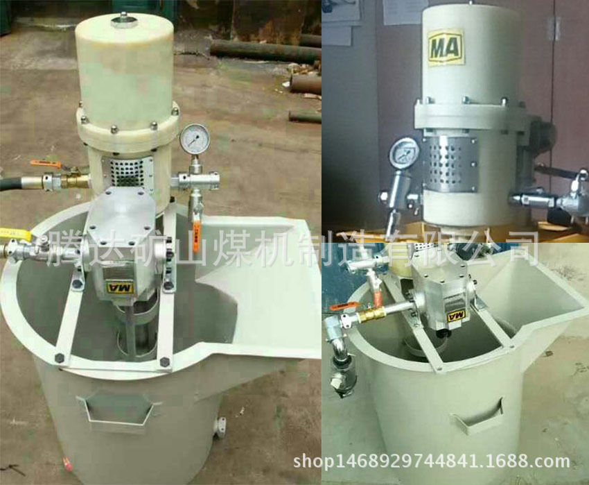 注漿泵廠家低價促銷QB152（ZBQ-27/1.5）煤礦用便攜注漿泵示例圖9