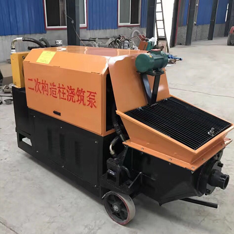 現(xiàn)貨供應(yīng)二次構(gòu)造泵　臥式液壓二次構(gòu)造柱輸送泵　二次構(gòu)造注漿泵示例圖2