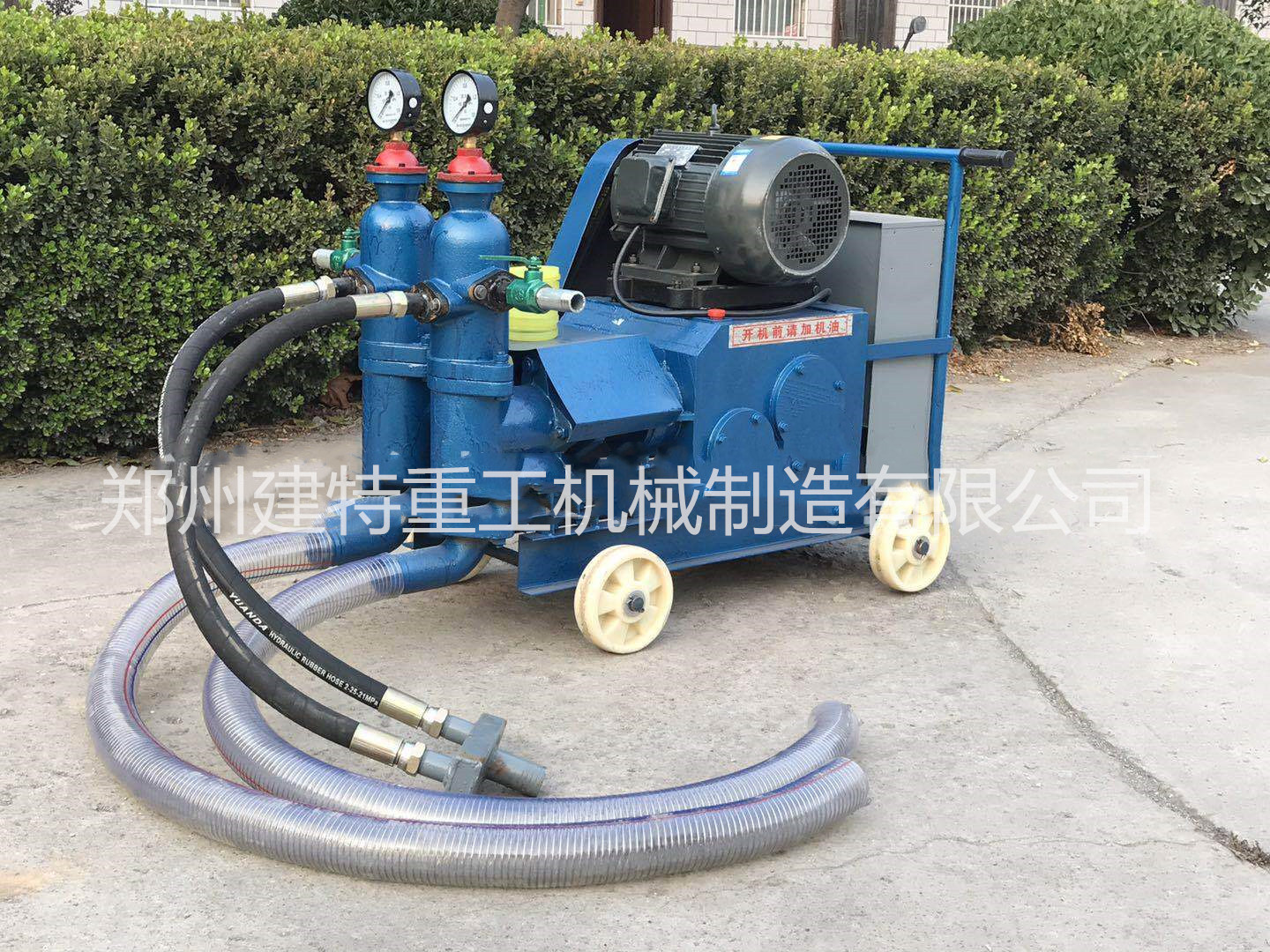 大理供應注漿泵原理建特重工活塞泵