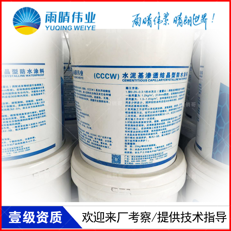 姜堰JS聚合物水泥基滲透結(jié)晶堵漏劑廠家現(xiàn)貨批發(fā)