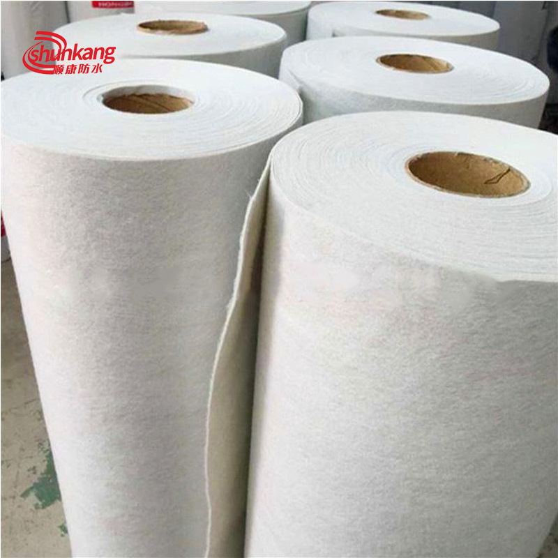 生產(chǎn)定制  聚乙烯滌綸復(fù)合防水卷材 0.8mm 屋面專用防水卷材示例圖6