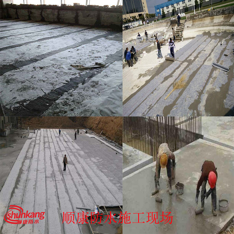 產地直供 0.8mm聚乙烯滌綸復合防水卷材 屋面專用防水卷材示例圖14