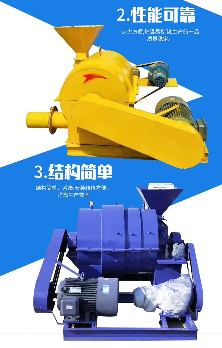 節能高效煤粉燃燒器  烘干設備配套煤粉燃燒器示例圖5