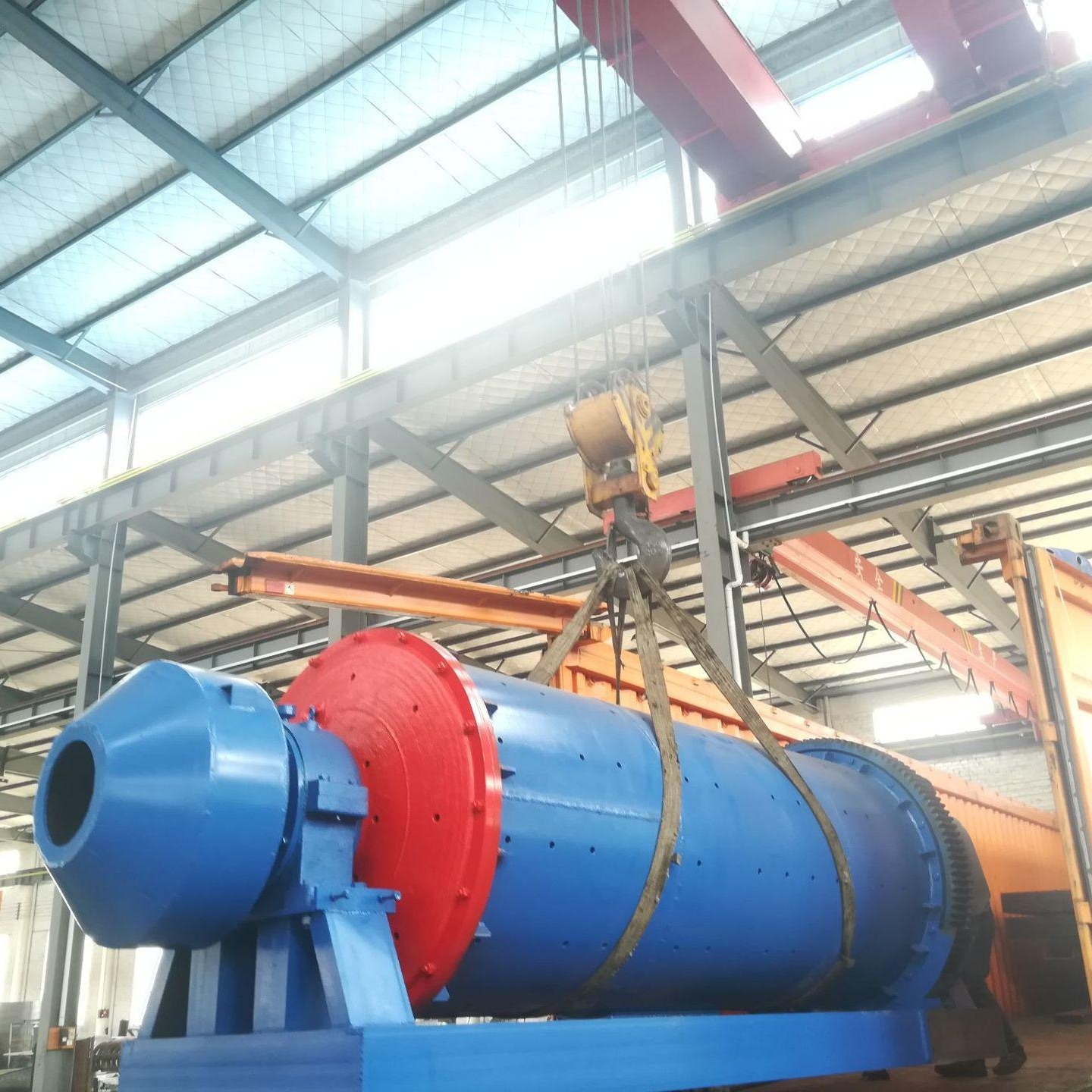 節(jié)能環(huán)保型球磨機 多功能選礦球磨機 直徑900臥式球磨機 時產(chǎn)1.5示例圖3