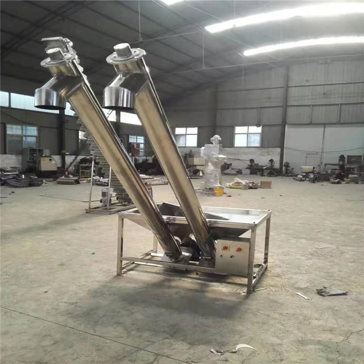廠家定制不銹鋼斗式上料機(jī) 工業(yè)食品螺旋提升機(jī)示例圖19