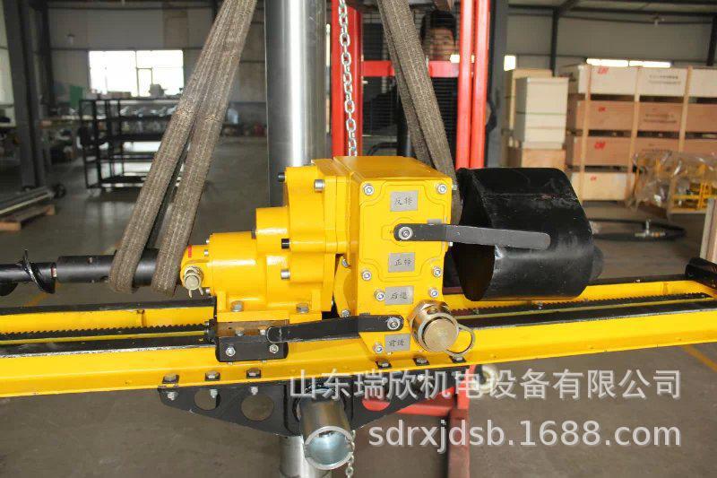 架柱式液壓回轉鉆機廠家低價促銷ZYJ400/280煤層注水孔架柱式鉆機示例圖12