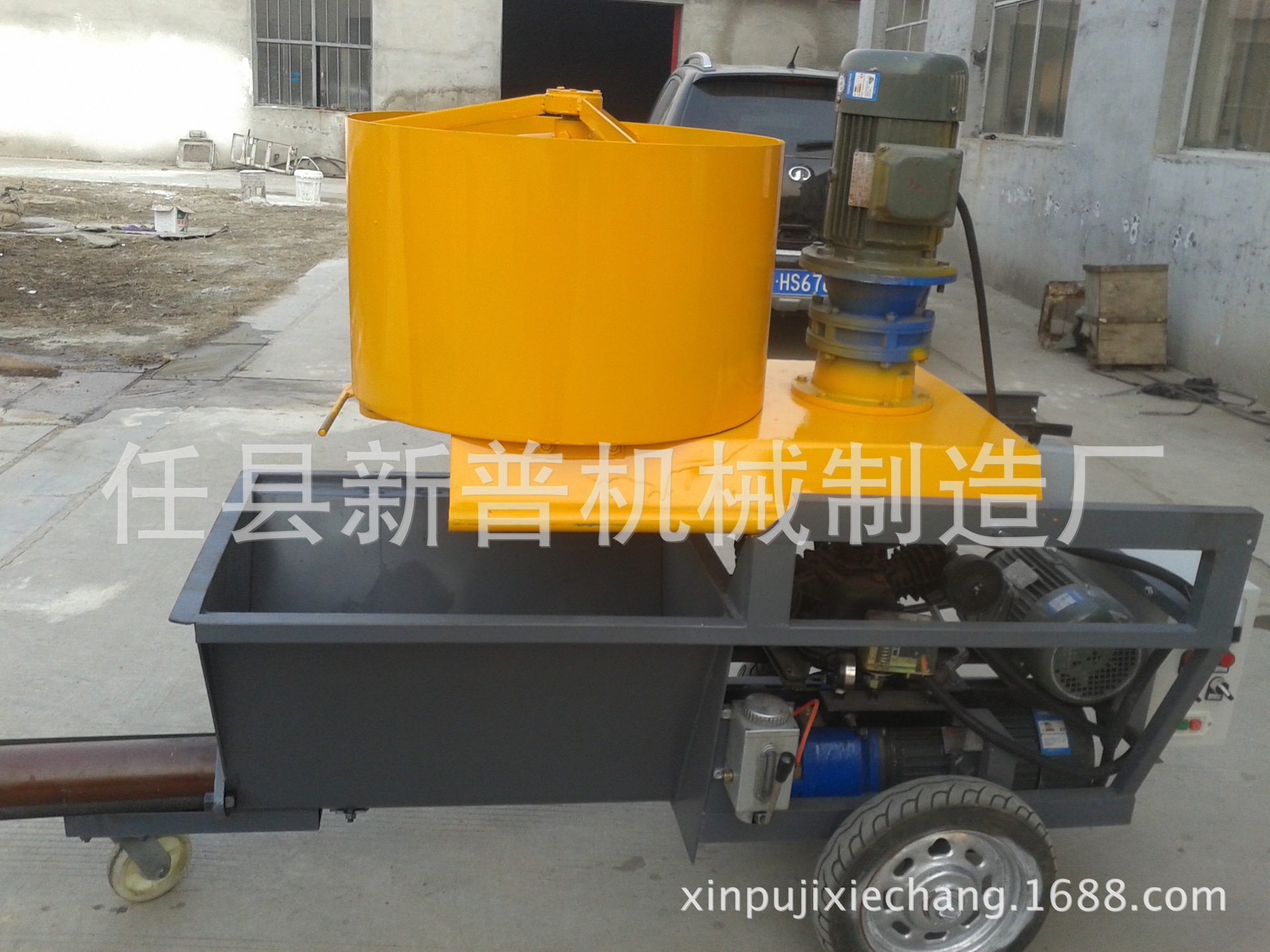 濟(jì)寧石膏噴涂機(jī)優(yōu)勢(shì)簡(jiǎn)介粉刷石膏噴涂機(jī)廠家直銷示例圖5