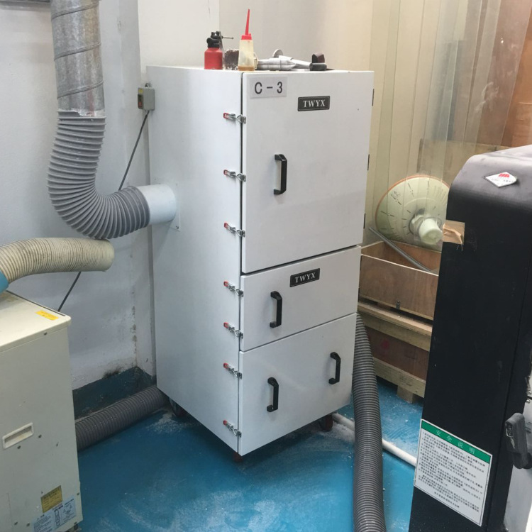 數控機械配套脈沖集塵機 數控機械金屬粉塵收集全自動脈沖集塵機示例圖11