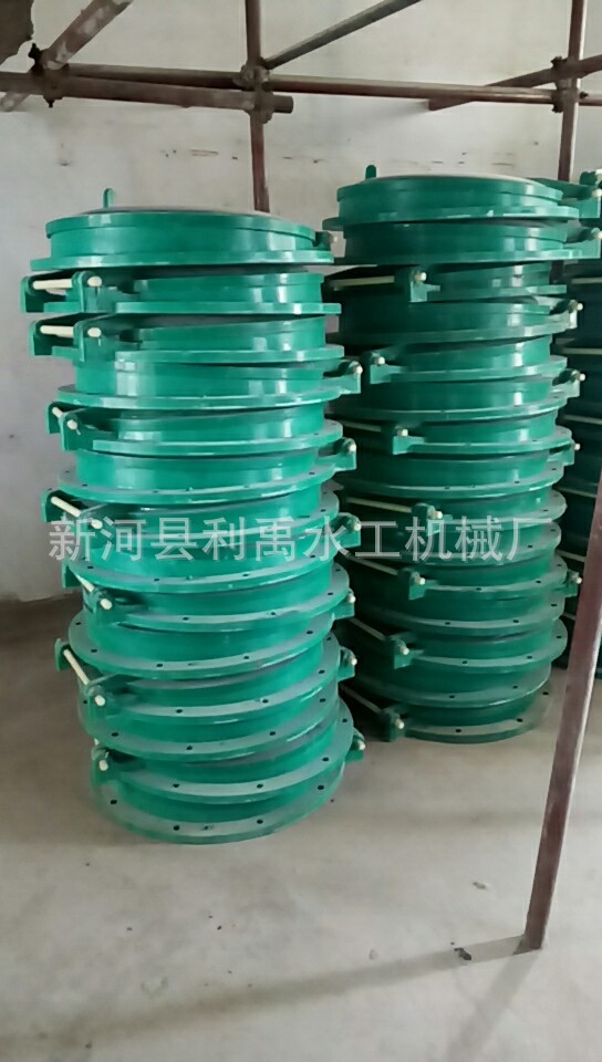 利禹水工浮箱拍門DN600mm玻璃鋼拍門復(fù)合材料拍門示例圖2